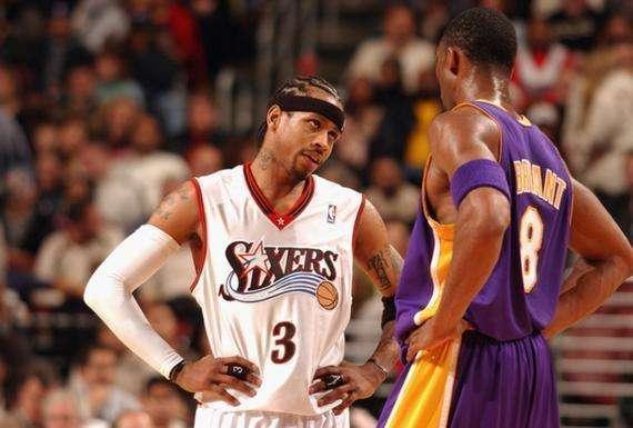 05全明星艾弗森耍科比,经典一幕再现篮球传奇