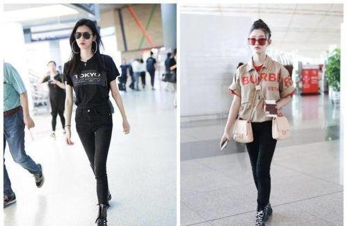 明星露出打底裤,打底裤的惊艳亮相